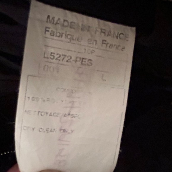 Beautiful Longchamp Satin Woman Jacket L - Picture 3 of 3